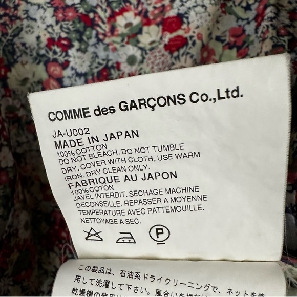 JUNYA WATANABE x COMME DES GARCONS Joyce Ditsy Floral Romper - Picture 12 of 15